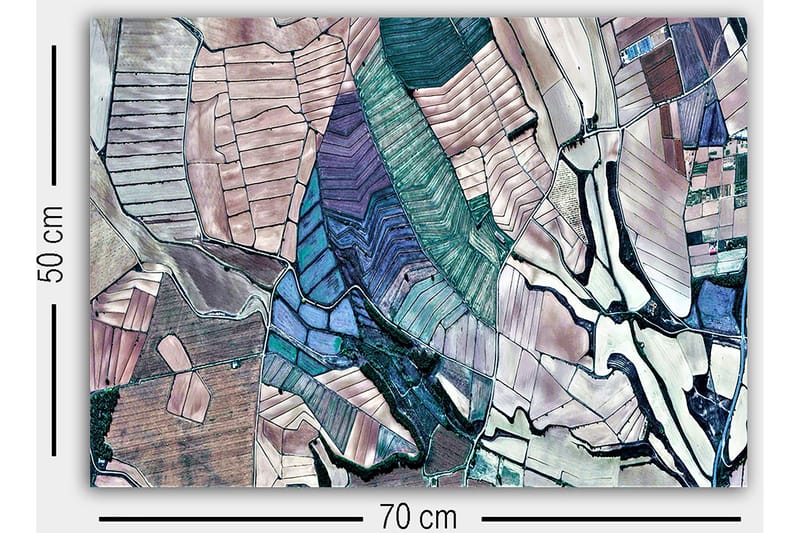 DEKORATIV CANVASTAVLA 50x70 cm Flerfärgad - Inredning & dekor - Tavlor & konst - Canvastavla