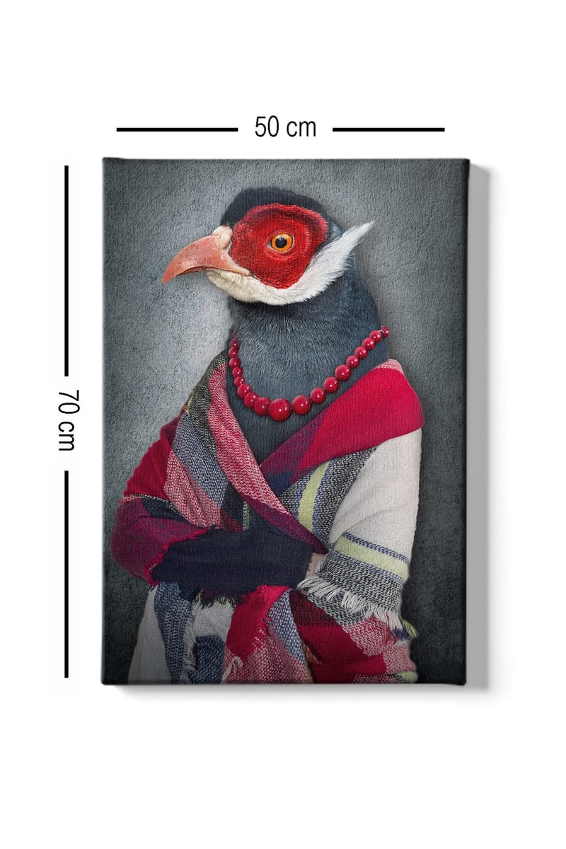 DEKORATIV CANVASTAVLA 50x70 cm Flerf�ärgad - Inredning & dekor - Tavlor & konst - Canvastavla