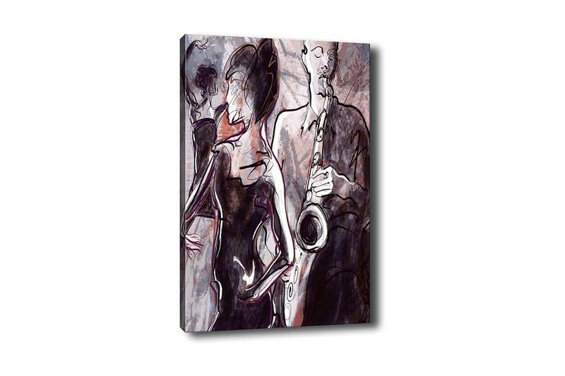 DEKORATIV CANVASTAVLA 50x70 cm Flerfärgad