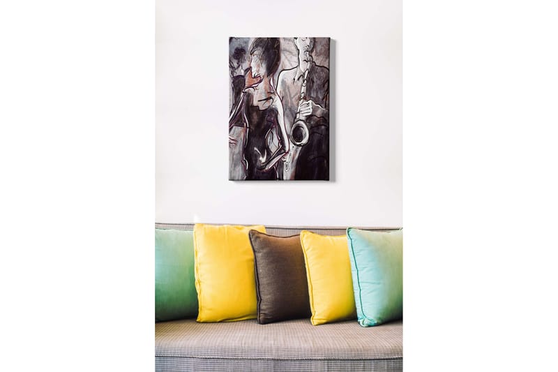 DEKORATIV CANVASTAVLA 50x70 cm Flerfärgad - Inredning & dekor - Tavlor & konst - Canvastavla