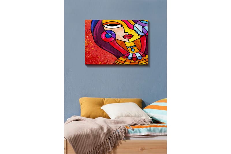 DEKORATIV CANVASTAVLA 50x70 cm Flerfärgad - Inredning & dekor - Tavlor & konst - Canvastavla