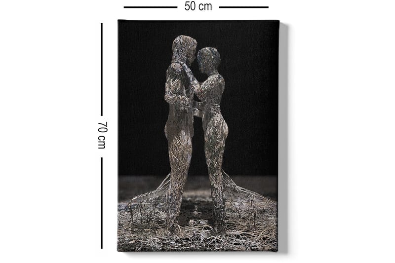 DEKORATIV CANVASTAVLA 50x70 cm Flerfärgad - Inredning & dekor - Tavlor & konst - Canvastavla