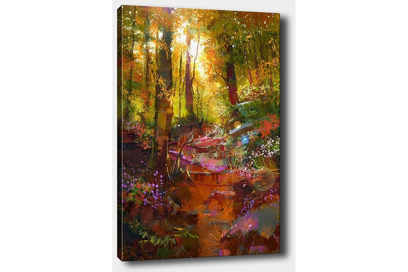 DEKORATIV CANVASTAVLA 50x70 cm Flerf�ärgad - Inredning & dekor - Tavlor & konst - Canvastavla