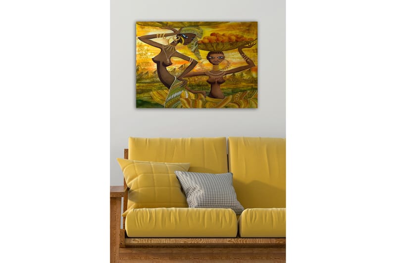 DEKORATIV CANVASTAVLA 50x70 cm Flerfärgad - Inredning & dekor - Tavlor & konst - Canvastavla