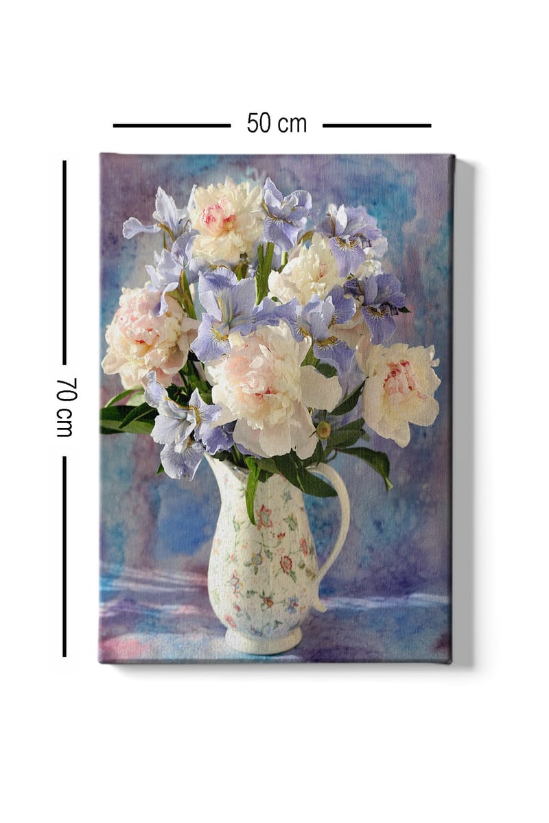 DEKORATIV CANVASTAVLA 50x70 cm Flerf�ärgad - Inredning & dekor - Tavlor & konst - Canvastavla