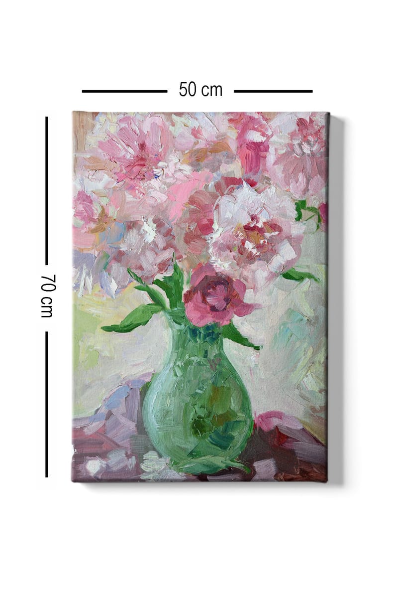 DEKORATIV CANVASTAVLA 50x70 cm Flerf�ärgad - Inredning & dekor - Tavlor & konst - Canvastavla