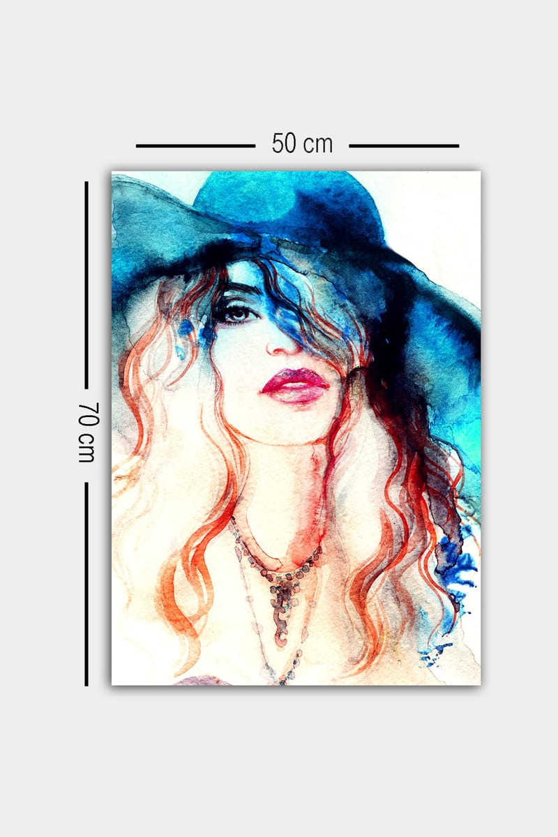 DEKORATIV CANVASTAVLA 50x70 cm Flerf�ärgad - Inredning & dekor - Tavlor & konst - Canvastavla