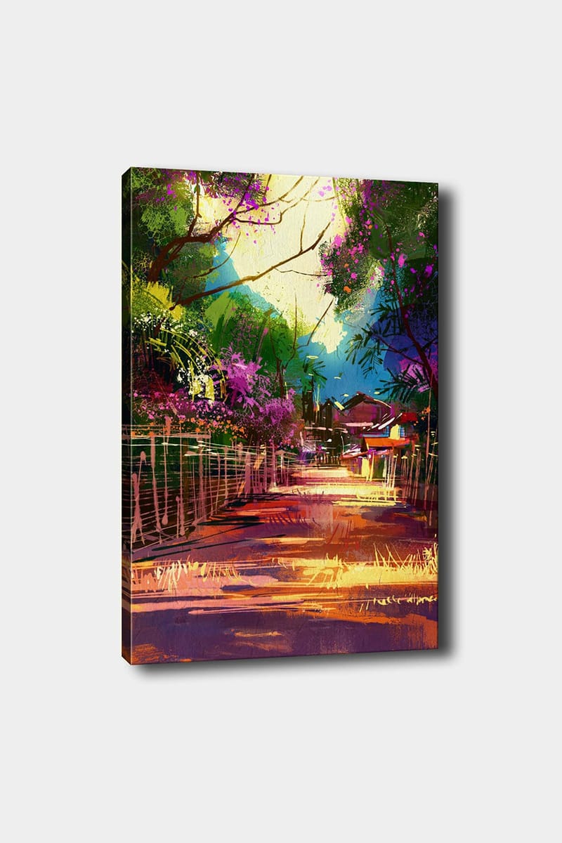 DEKORATIV CANVASTAVLA 50x70 cm Flerfärgad - Inredning & dekor - Tavlor & konst - Canvastavla