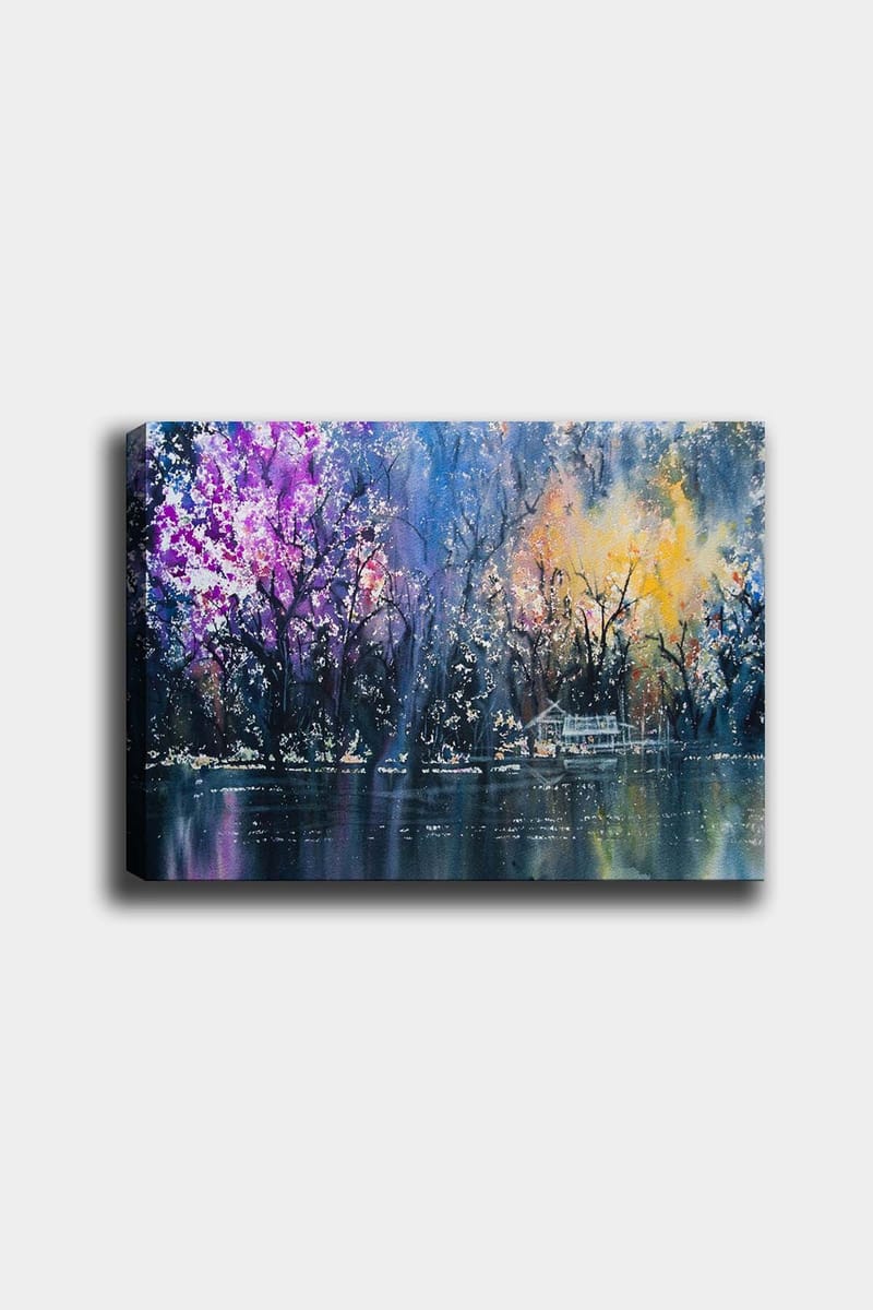 DEKORATIV CANVASTAVLA 50x70 cm Flerfärgad - Inredning & dekor - Tavlor & konst - Canvastavla