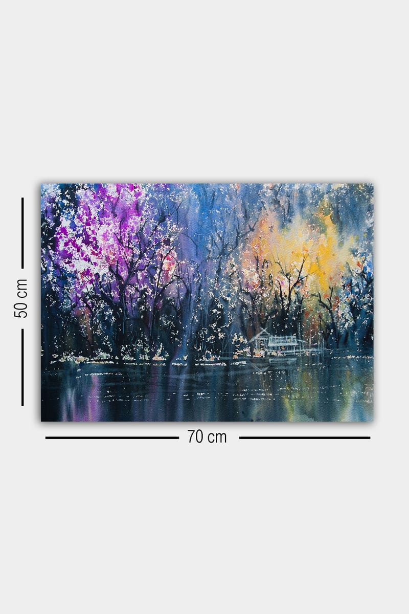 DEKORATIV CANVASTAVLA 50x70 cm Flerfärgad - Inredning & dekor - Tavlor & konst - Canvastavla