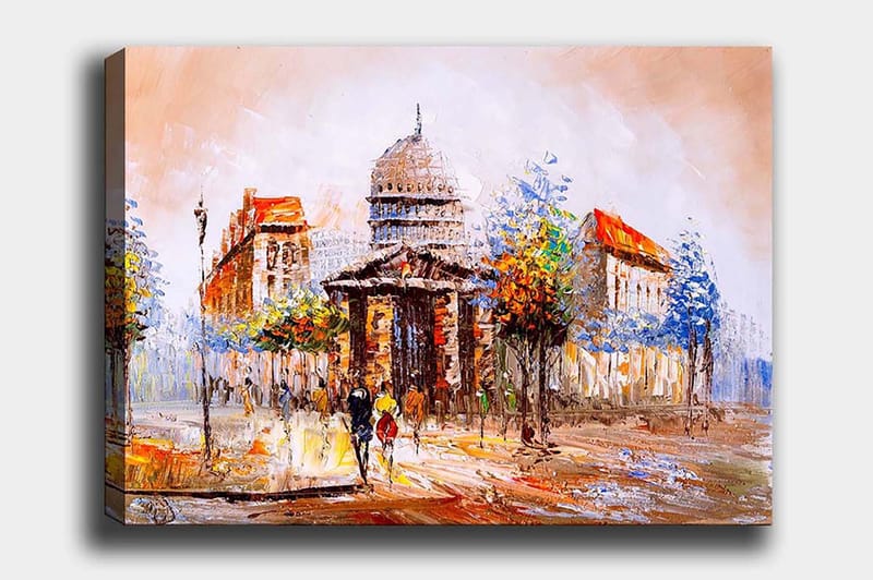 Dekorativ Canvastavla 50x70 cm, Flerfärgad