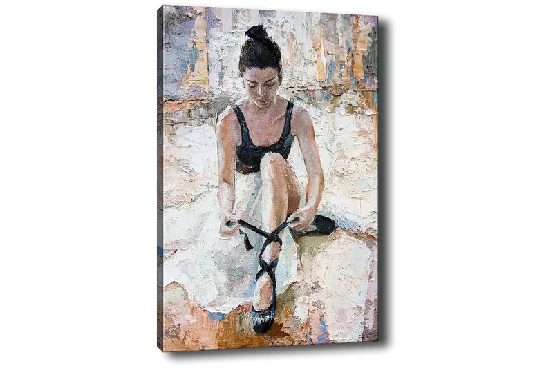 Dekorativ Canvastavla 50x70 cm - Flerfärgad - Inredning & dekor - Tavlor & konst - Canvastavla