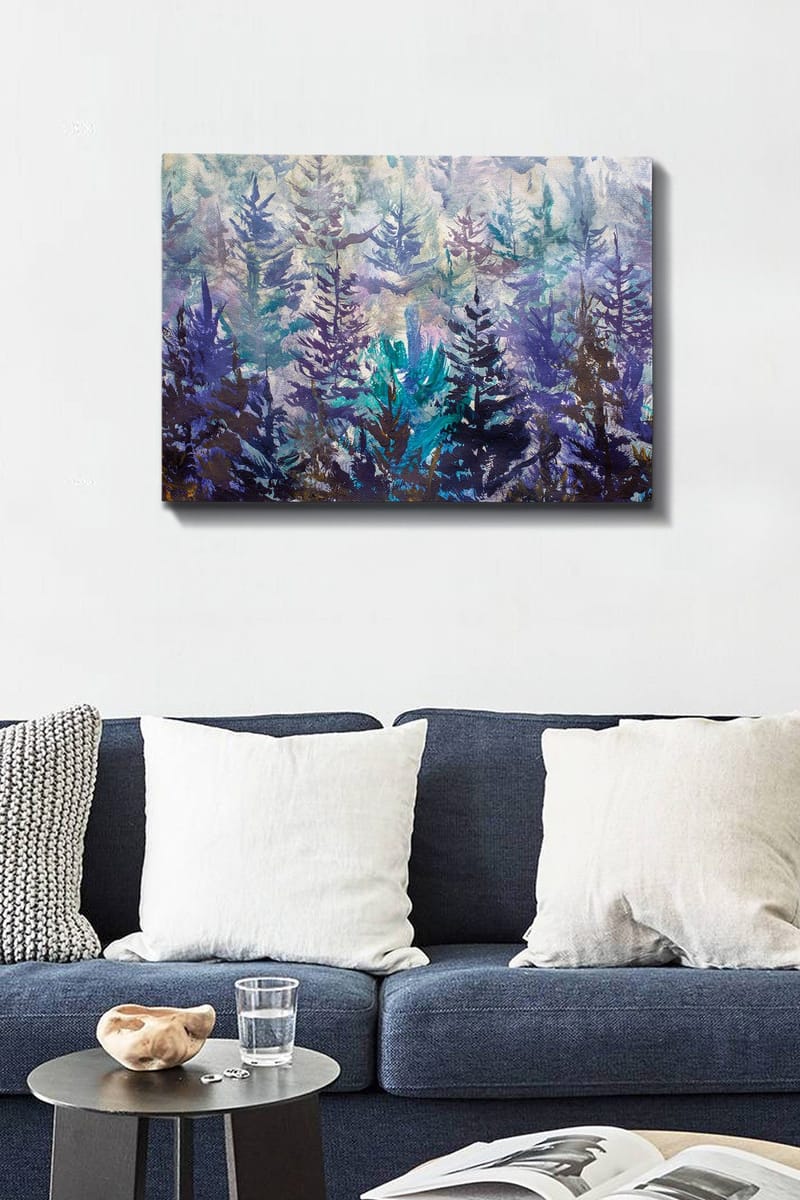 Dekorativ Canvastavla 50x70 cm - Flerfärgad - Inredning & dekor - Tavlor & konst - Canvastavla