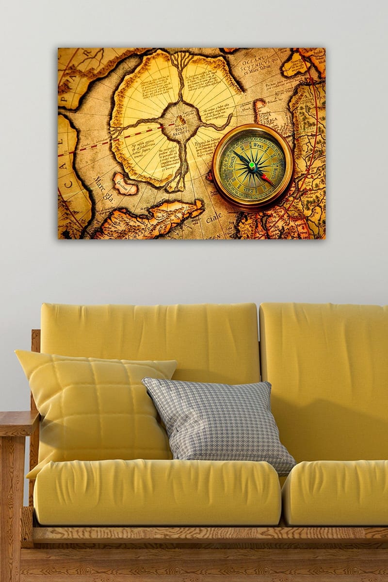 Dekorativ Canvastavla 50x70 cm - Flerfärgad - Inredning & dekor - Tavlor & konst - Canvastavla