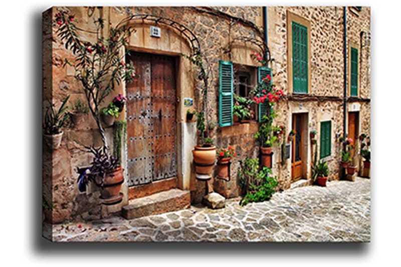 Dekorativ Canvastavla 50x70 cm - Flerfärgad - Inredning & dekor - Tavlor & konst - Canvastavla