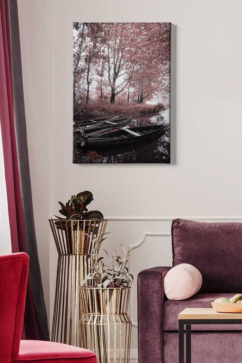 Dekorativ Canvastavla 50x70 cm - Flerfärgad - Inredning & dekor - Tavlor & konst - Canvastavla