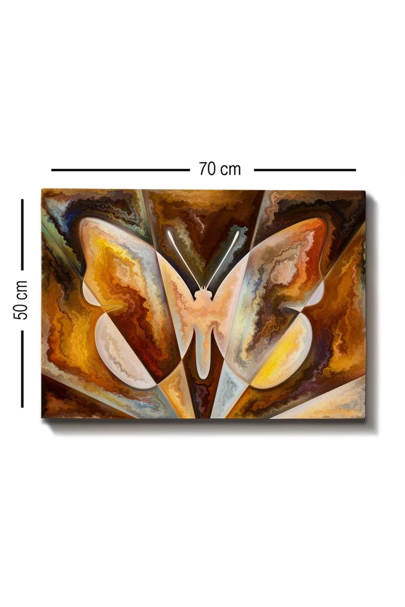 Dekorativ Canvastavla 50x70 cm - Flerfärgad - Inredning & dekor - Tavlor & konst - Canvastavla