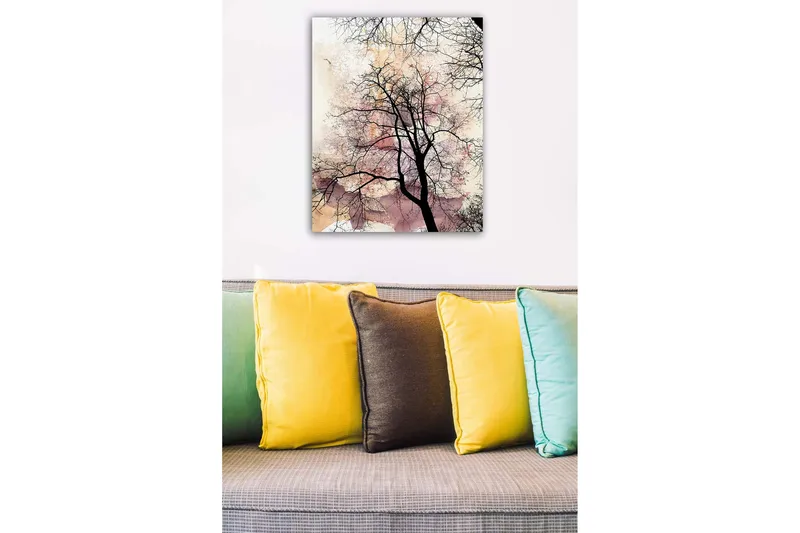 Dekorativ Canvastavla 50x70 cm - Flerfärgad - Inredning & dekor - Tavlor & konst - Canvastavla