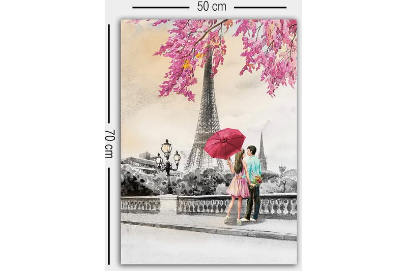 Dekorativ Canvastavla 50x70 cm - Flerfärgad - Inredning & dekor - Tavlor & konst - Canvastavla