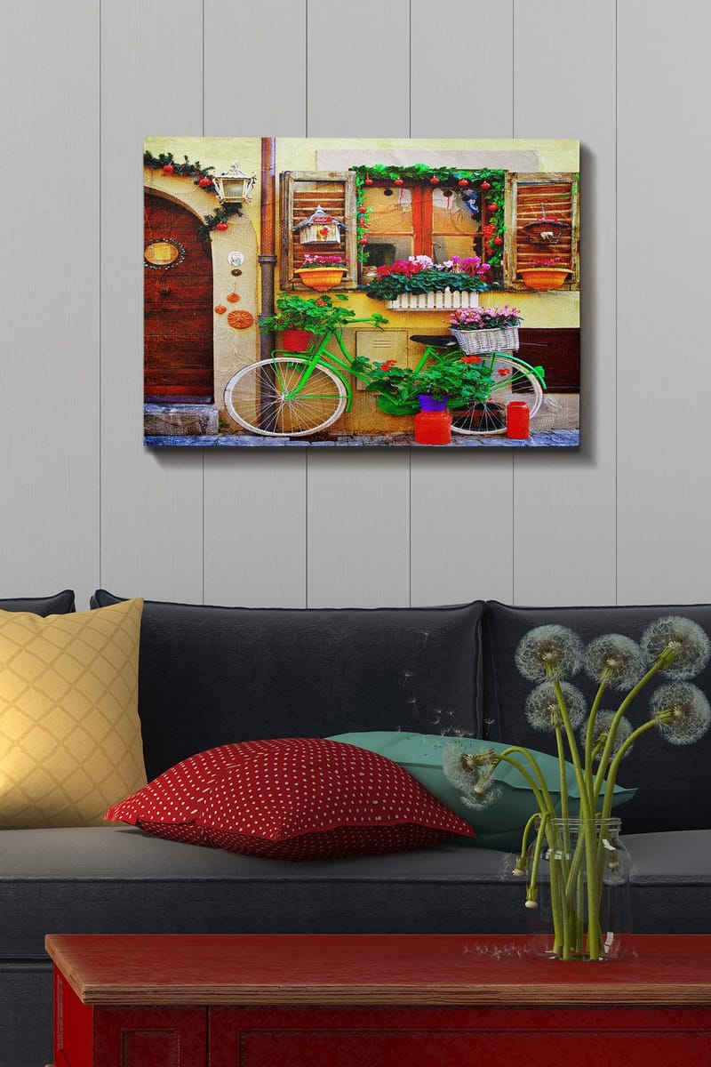 Dekorativ Canvastavla 50x70 cm - Flerfärgad - Inredning & dekor - Tavlor & konst - Canvastavla