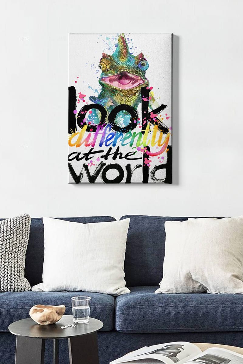 Dekorativ Canvastavla 50x70 cm - Flerfärgad - Inredning & dekor - Tavlor & konst - Canvastavla