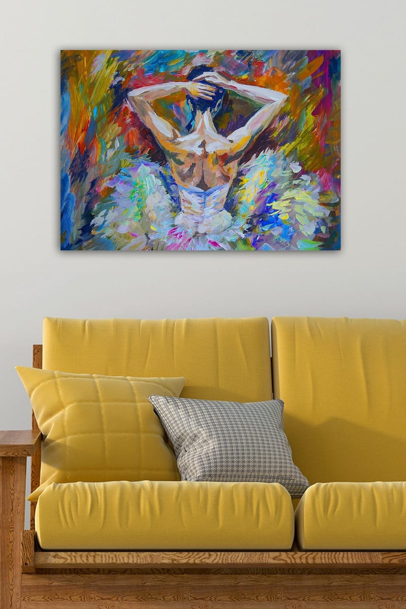 Dekorativ Canvastavla 50x70 cm - Flerfärgad - Inredning & dekor - Tavlor & konst - Canvastavla