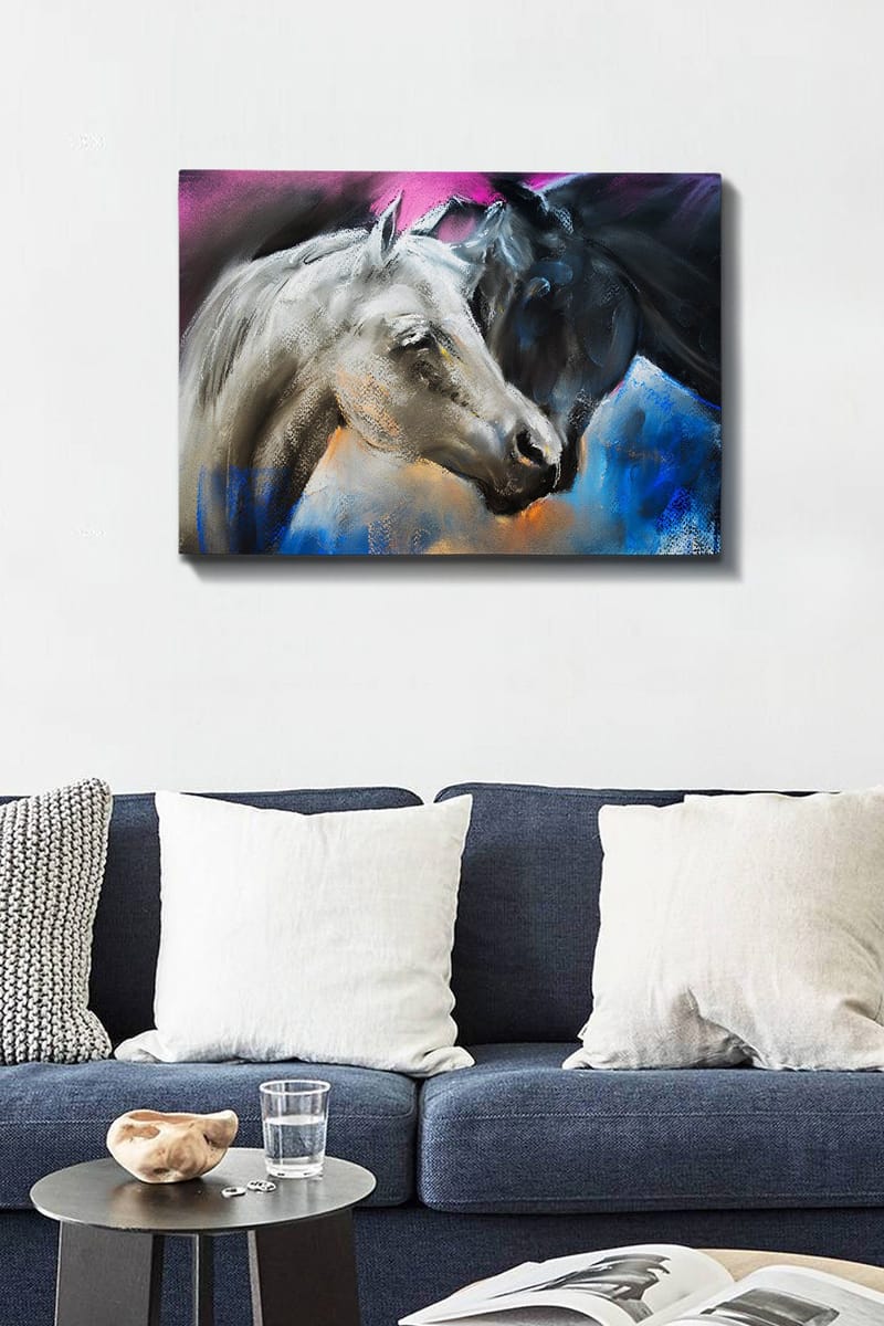 Dekorativ Canvastavla 50x70 cm - Flerfärgad - Inredning & dekor - Tavlor & konst - Canvastavla