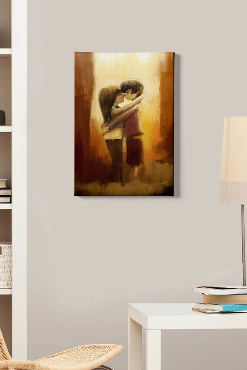 Dekorativ Canvastavla 50x70 cm - Flerfärgad - Inredning & dekor - Tavlor & konst - Canvastavla