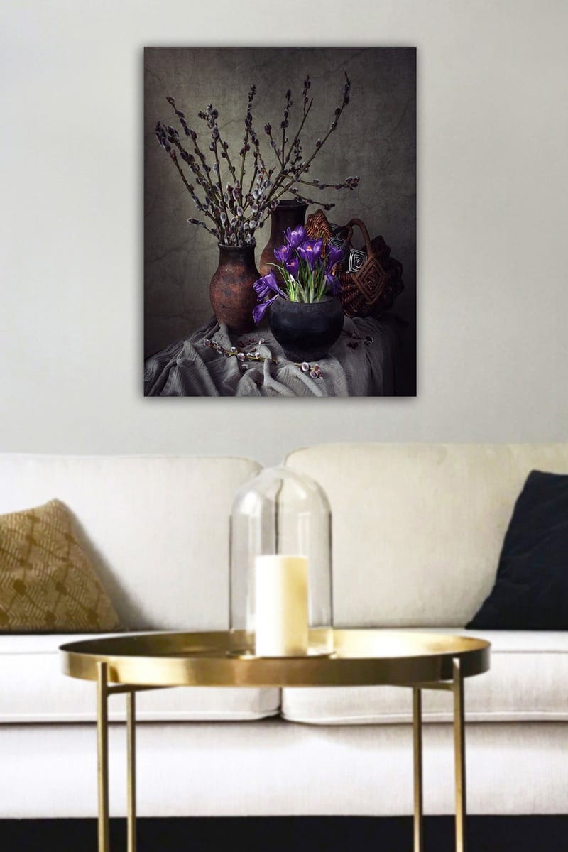 Dekorativ Canvastavla 50x70 cm - Flerfärgad - Inredning & dekor - Tavlor & konst - Canvastavla