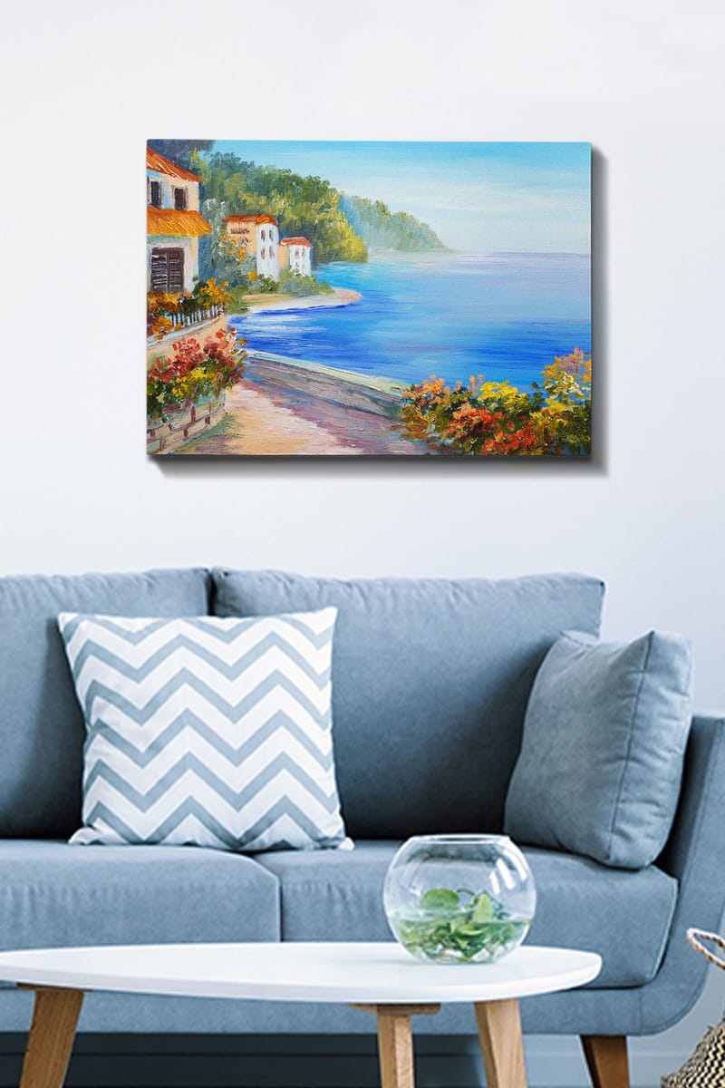 Dekorativ Canvastavla 50x70 cm - Flerfärgad - Inredning & dekor - Tavlor & konst - Canvastavla