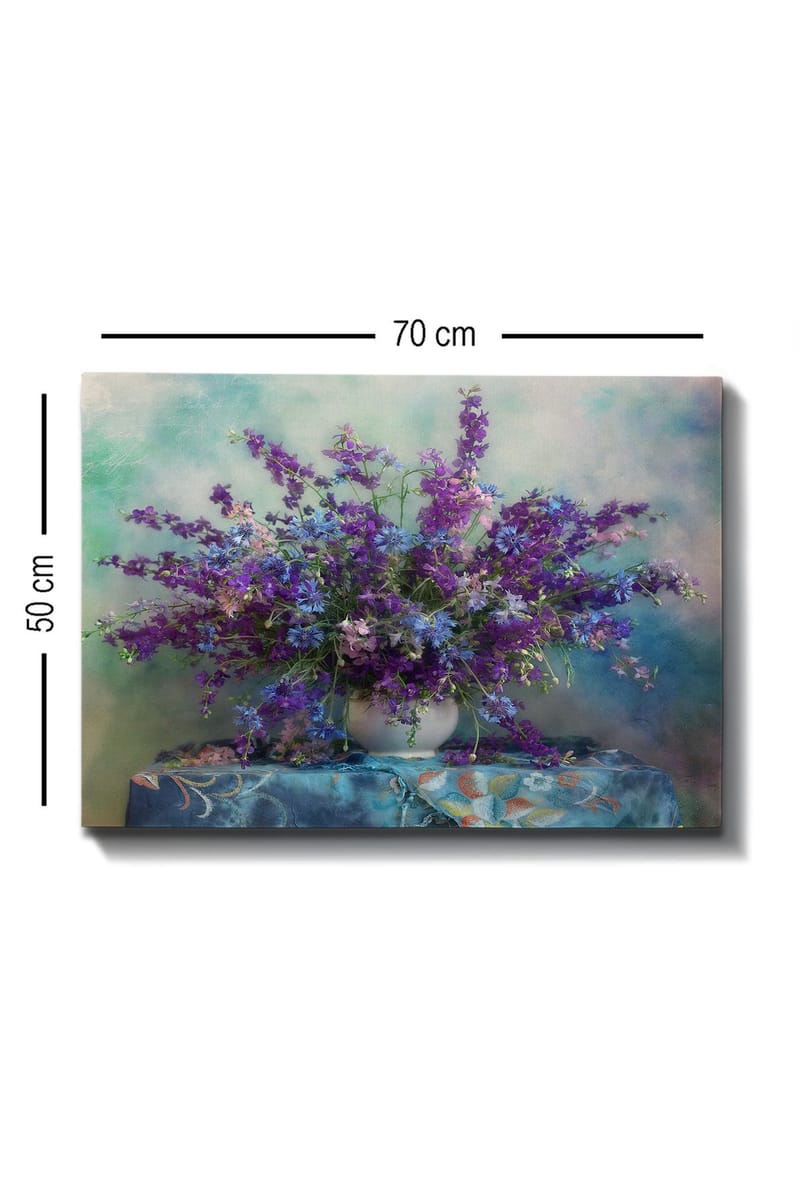 Dekorativ Canvastavla 50x70 cm - Flerfärgad - Inredning & dekor - Tavlor & konst - Canvastavla