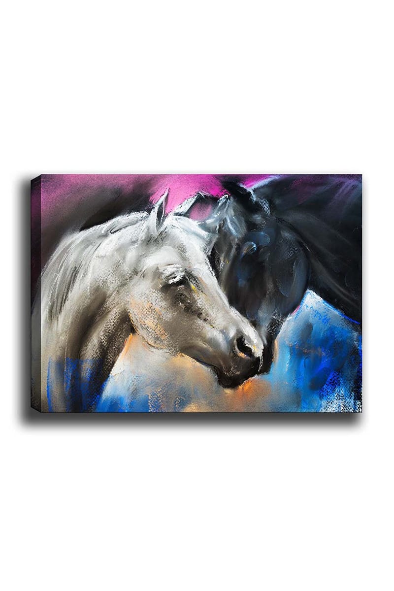 Dekorativ Canvastavla 50x70 cm - Flerfärgad - Inredning & dekor - Tavlor & konst - Canvastavla