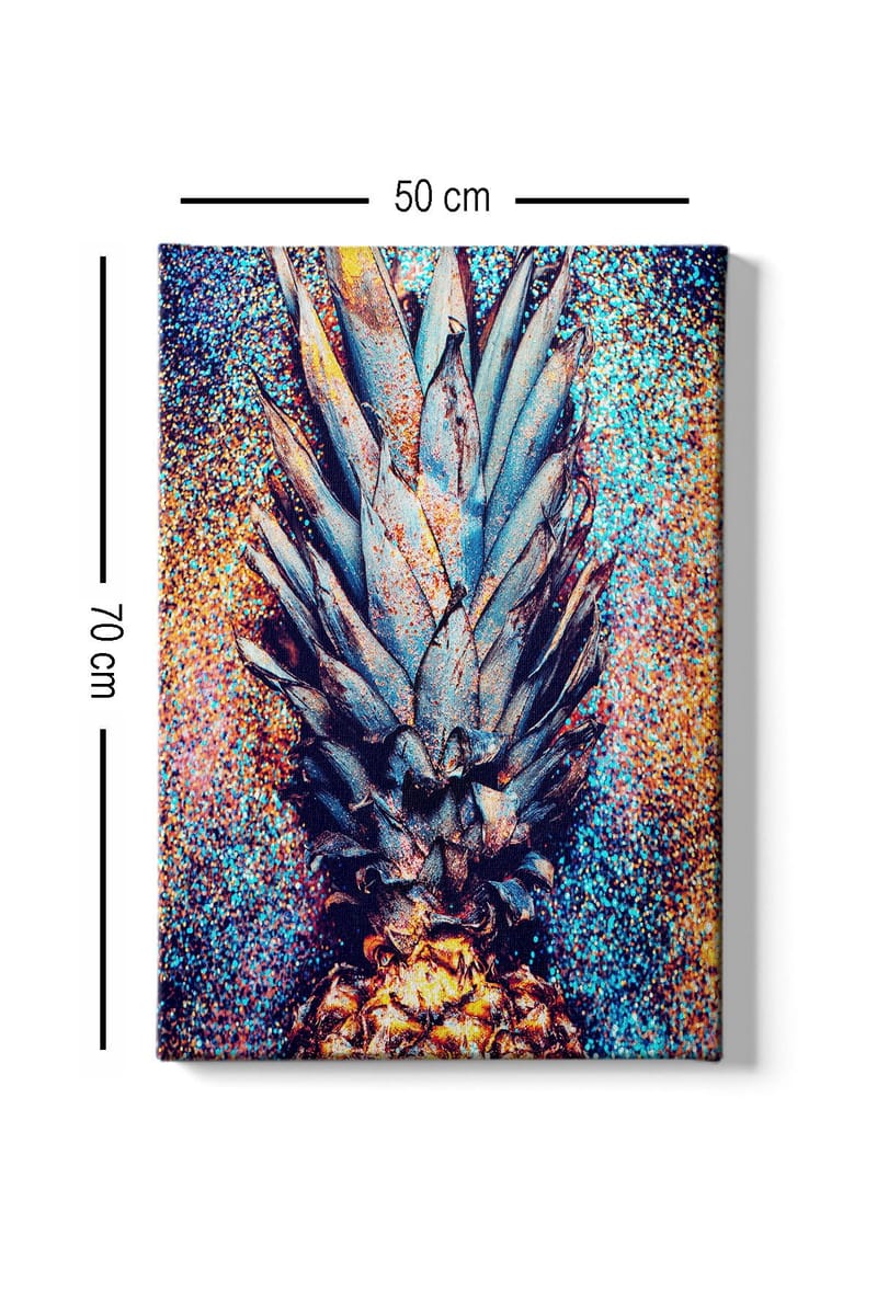 Dekorativ Canvastavla 50x70 cm - Flerfärgad - Inredning & dekor - Tavlor & konst - Canvastavla