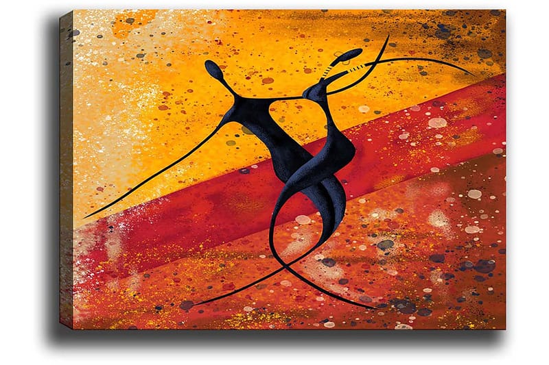 Dekorativ Canvastavla 50x70 cm - Flerfärgad - Inredning & dekor - Tavlor & konst - Canvastavla