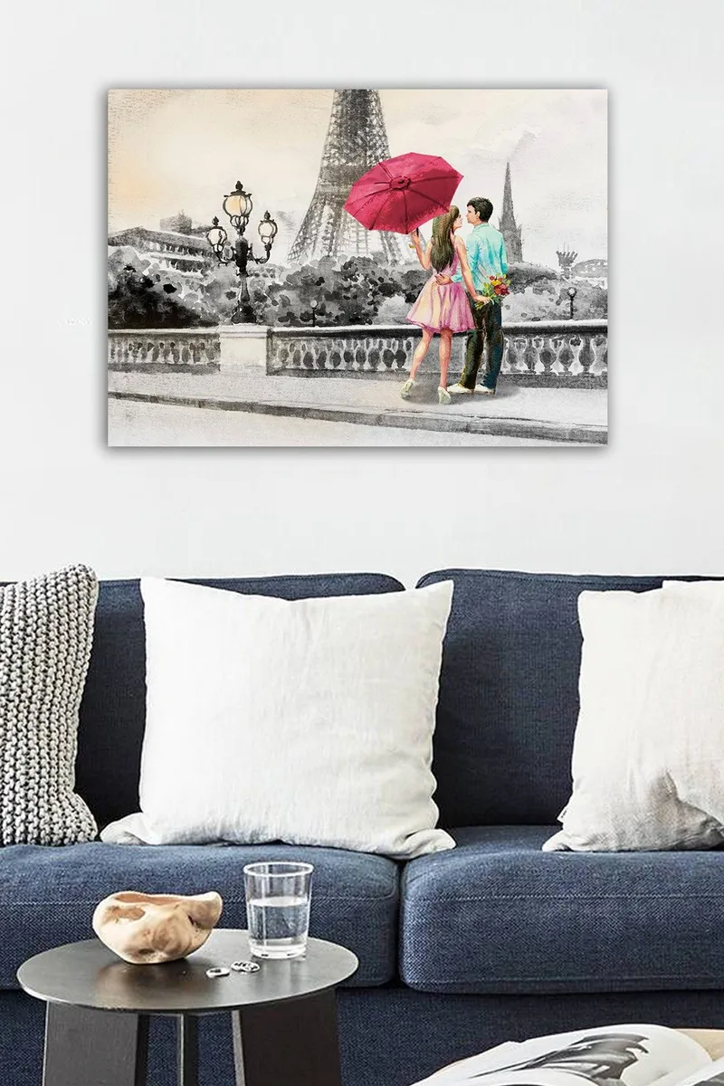 Dekorativ Canvastavla 50x70 cm - Flerfärgad - Inredning & dekor - Tavlor & konst - Canvastavla