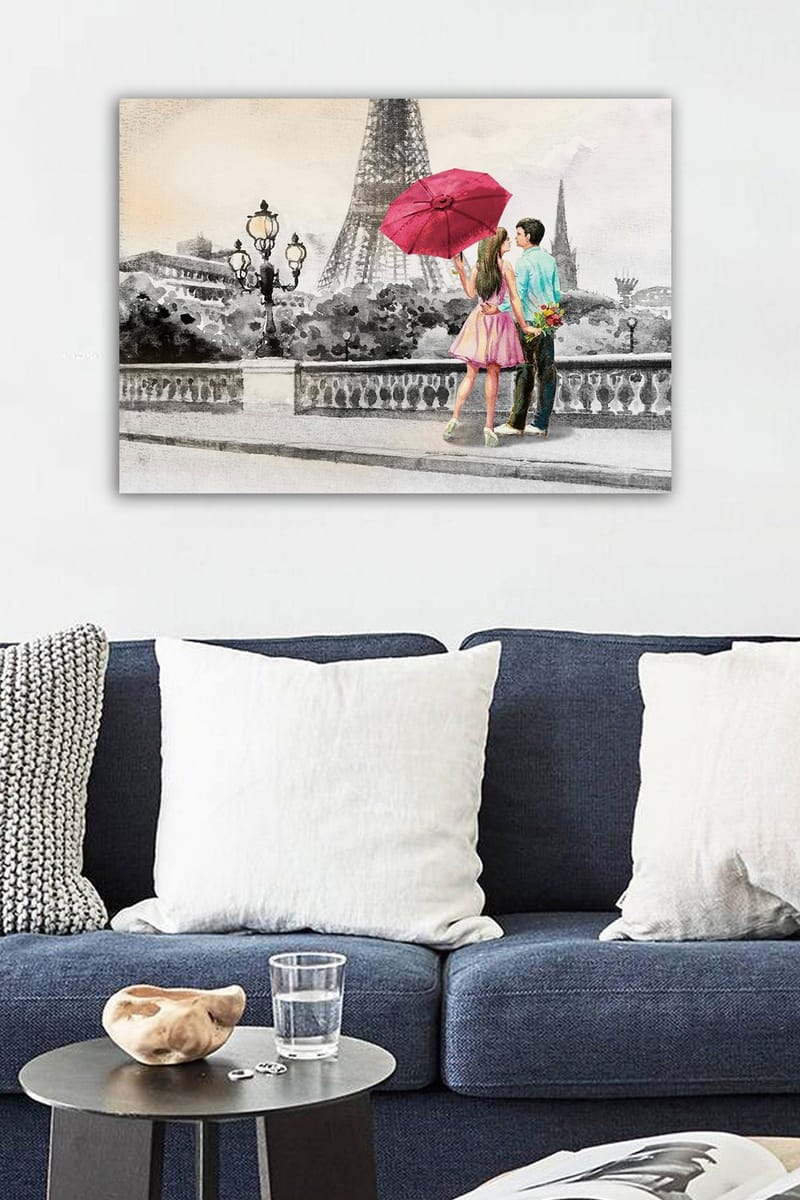 Dekorativ Canvastavla 50x70 cm - Flerfärgad - Inredning & dekor - Tavlor & konst - Canvastavla