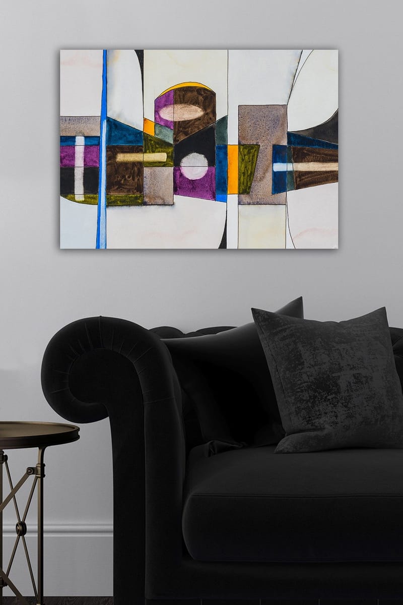 Dekorativ Canvastavla 50x70 cm - Flerfärgad - Inredning & dekor - Tavlor & konst - Canvastavla