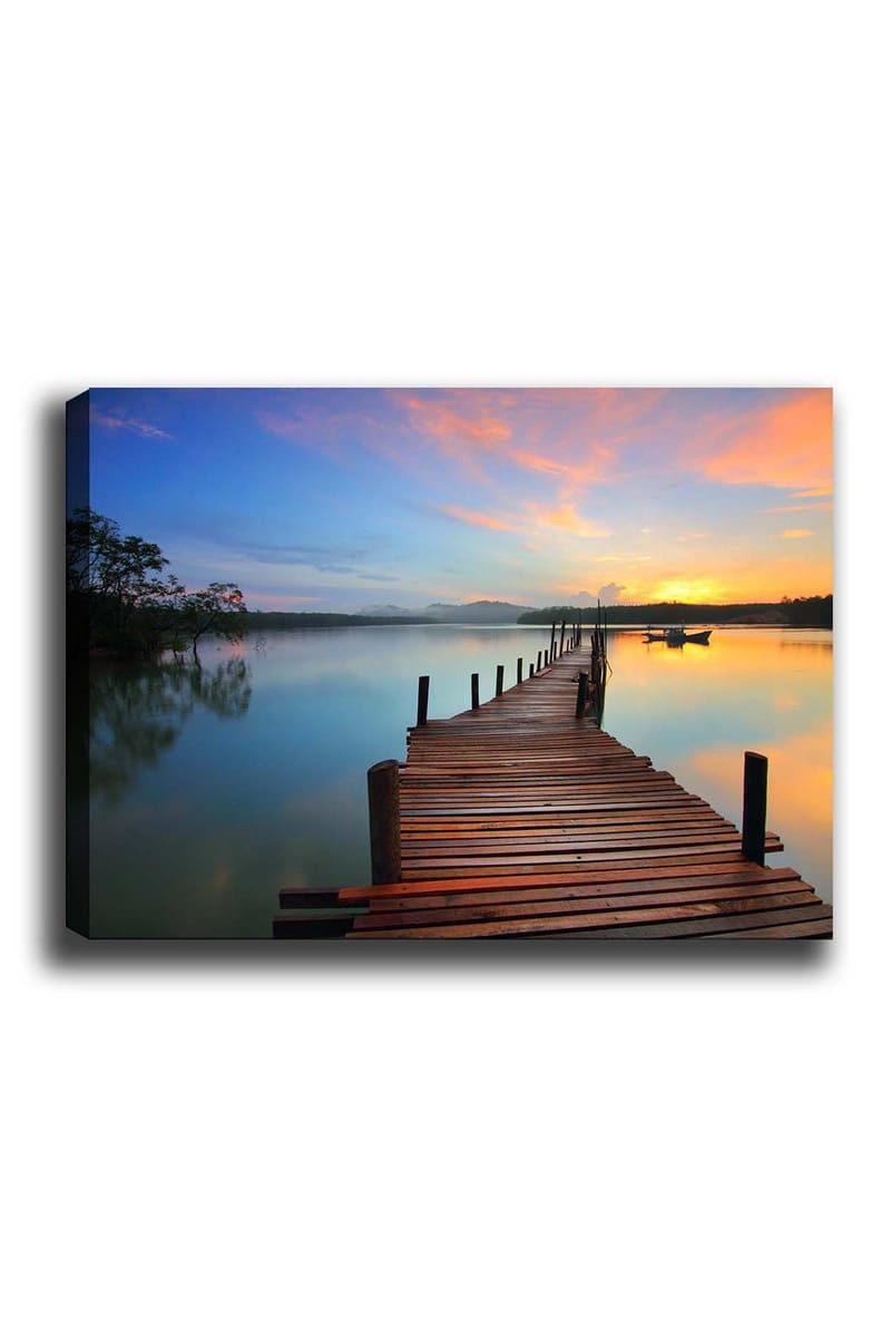 Dekorativ Canvastavla 50x70 cm - Flerfärgad - Inredning & dekor - Tavlor & konst - Canvastavla