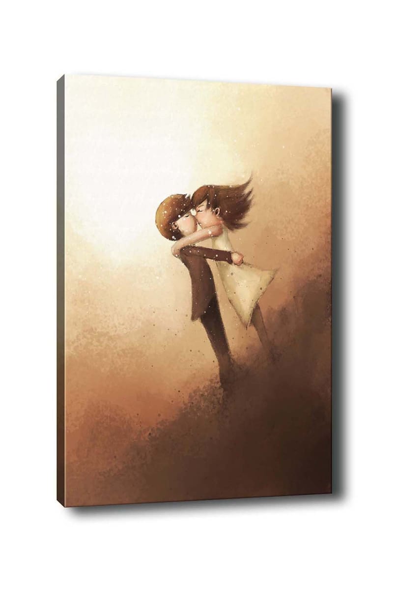 Dekorativ Canvastavla 50x70 cm - Flerfärgad - Inredning & dekor - Tavlor & konst - Canvastavla