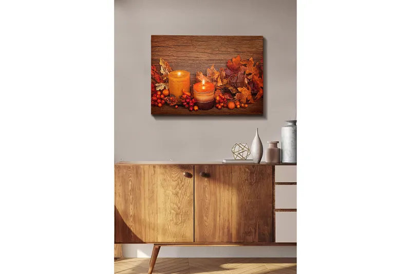 Dekorativ Canvastavla 50x70 cm - Flerfärgad - Inredning & dekor - Tavlor & konst - Canvastavla