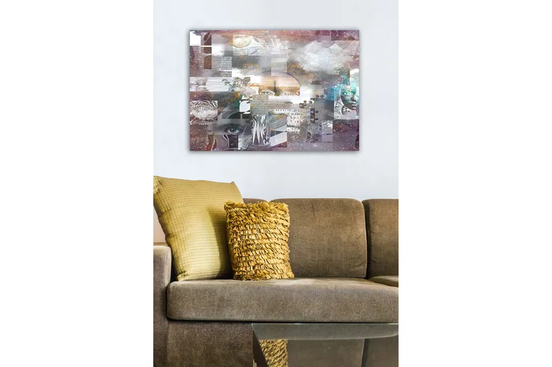 Dekorativ Canvastavla 50x70 cm - Flerfärgad - Inredning & dekor - Tavlor & konst - Canvastavla
