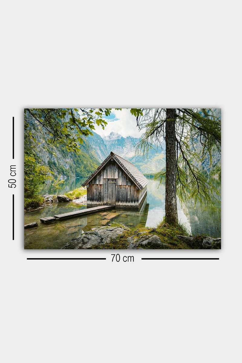 Dekorativ Canvastavla 50x70 cm - Flerfärgad - Inredning & dekor - Tavlor & konst - Canvastavla