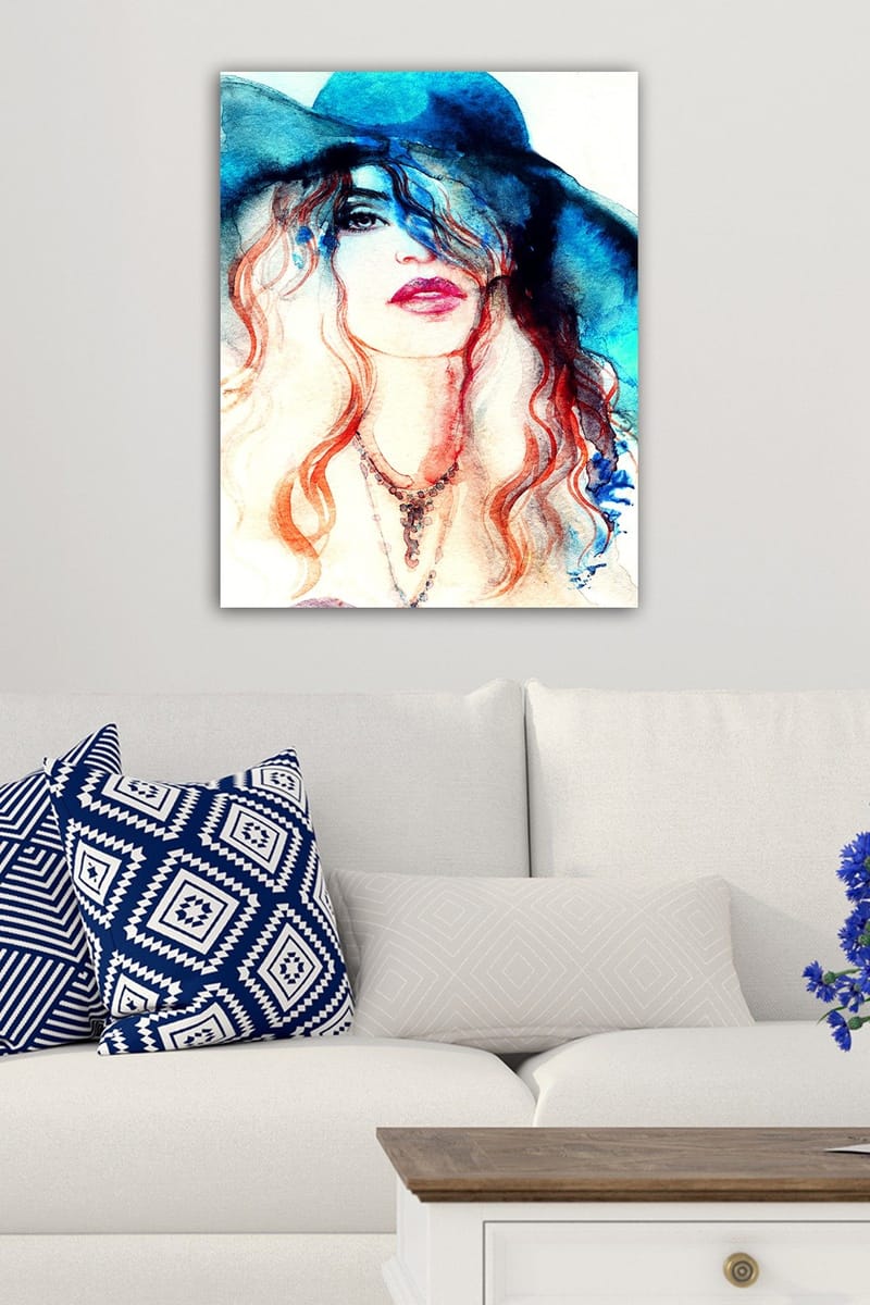 Dekorativ Canvastavla 50x70 cm - Flerfärgad - Inredning & dekor - Tavlor & konst - Canvastavla