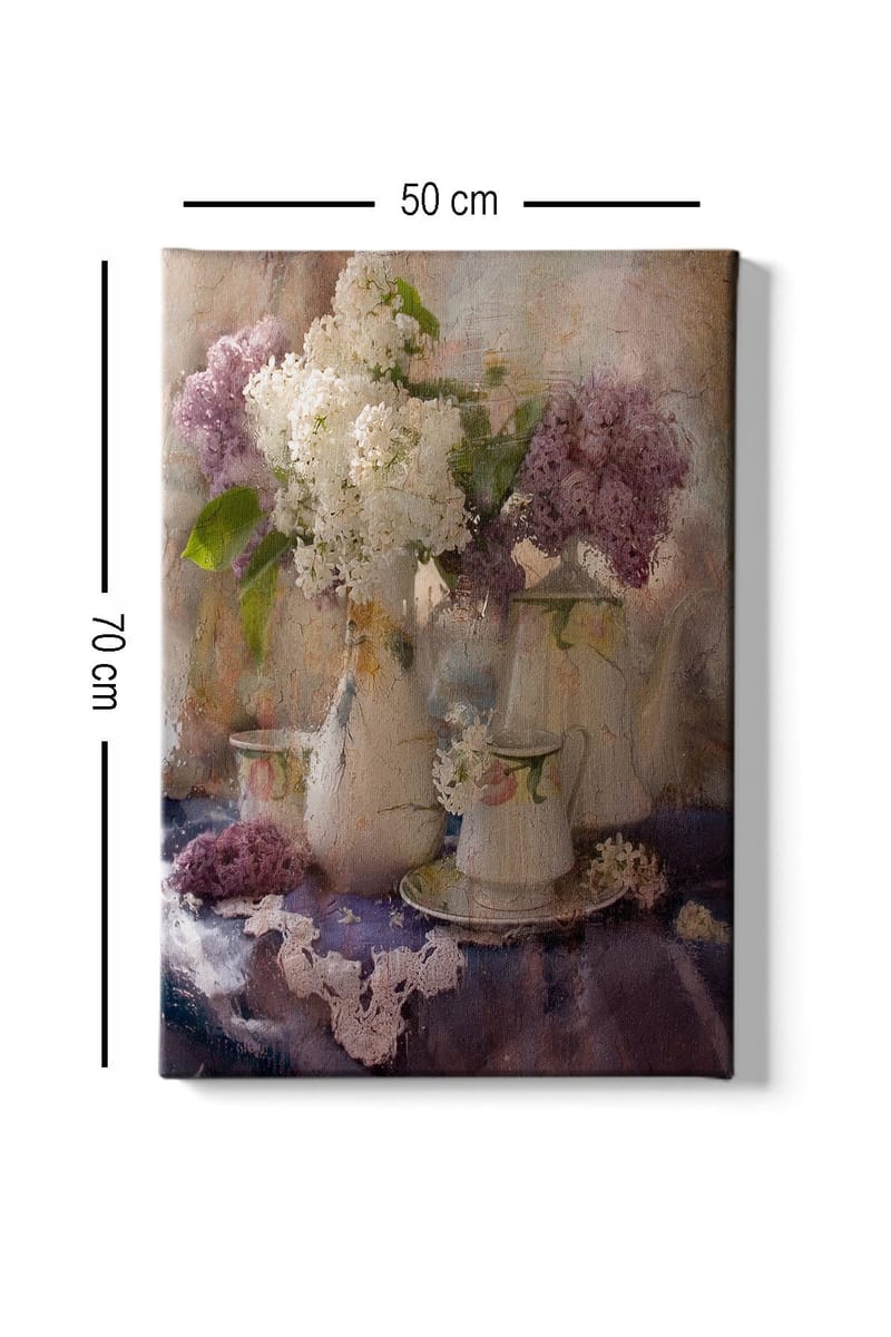 Dekorativ Canvastavla 50x70 cm - Flerfärgad - Inredning & dekor - Tavlor & konst - Canvastavla