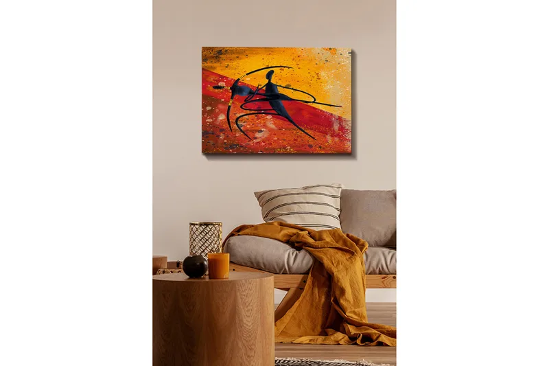 Dekorativ Canvastavla 50x70 cm, Flerfärgad