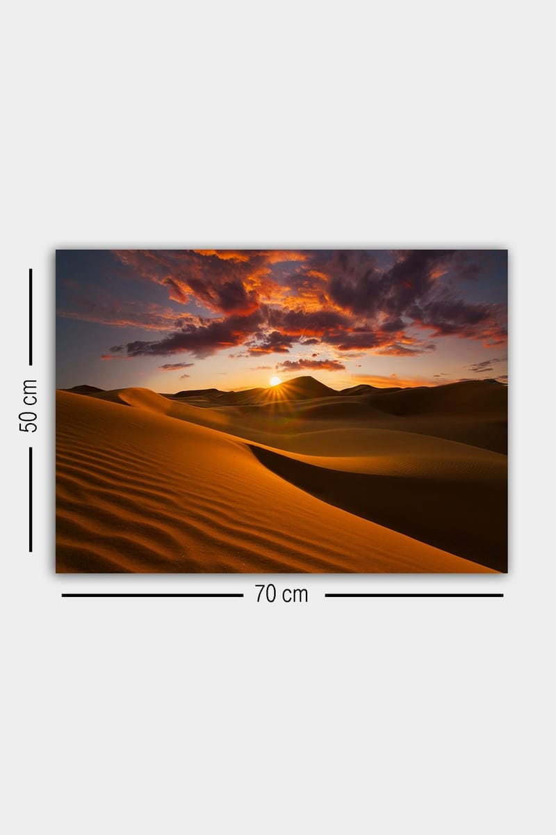 Dekorativ Canvastavla 50x70 cm - Flerfärgad - Inredning & dekor - Tavlor & konst - Canvastavla