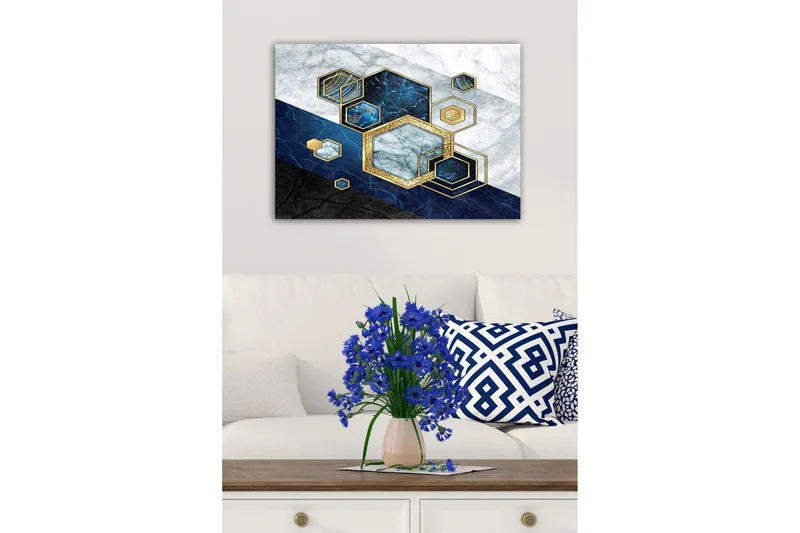 Dekorativ Canvastavla 50x70 cm - Flerfärgad - Inredning & dekor - Tavlor & konst - Canvastavla