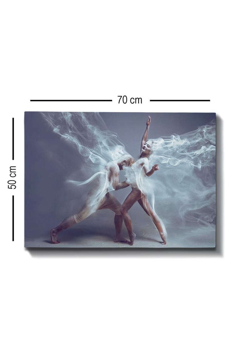 Dekorativ Canvastavla 50x70 cm - Flerfärgad - Inredning & dekor - Tavlor & konst - Canvastavla