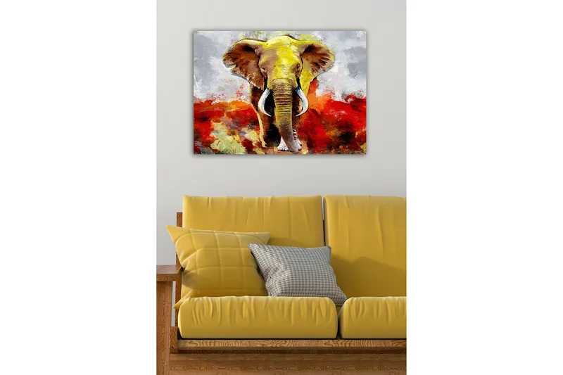 Dekorativ Canvastavla 50x70 cm - Flerfärgad - Inredning & dekor - Tavlor & konst - Canvastavla