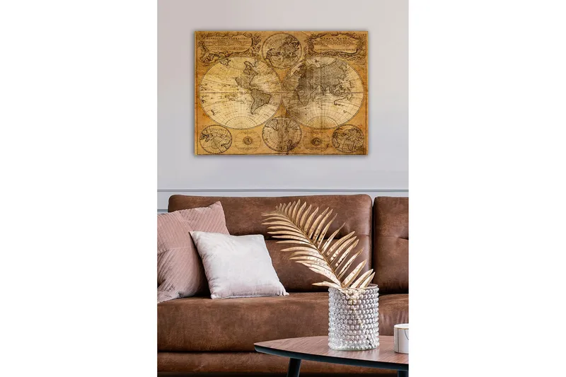 Dekorativ Canvastavla 50x70 cm - Flerfärgad - Inredning & dekor - Tavlor & konst - Canvastavla